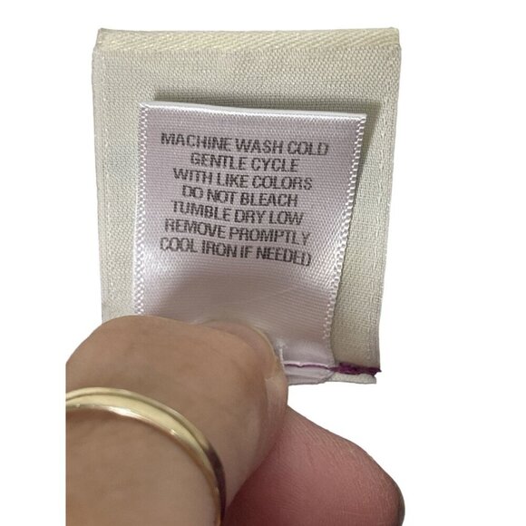 Lemon Fizz Women's Purple Cold Shoulder Flutter Sleeve top Size 12 Made In USA - Picture 8 of 8